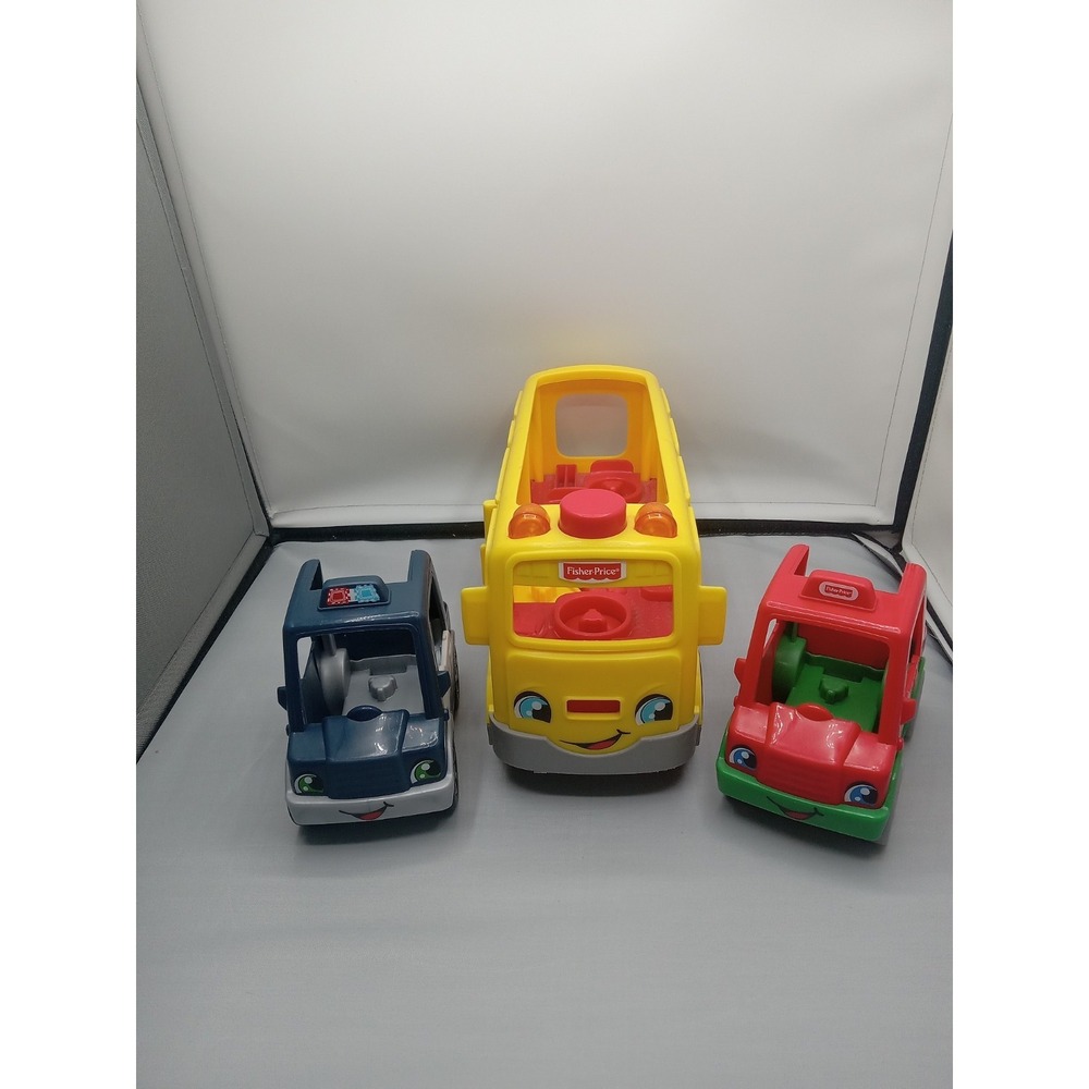 Fisher Price Little People Sit With Me School Bus 2016 Talks Sings Pizza Cop